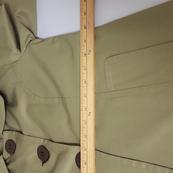 light weight Trench coat Olive green in size 6 By Novelti - Picture 8 of 17